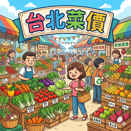 台北菜價 app icon