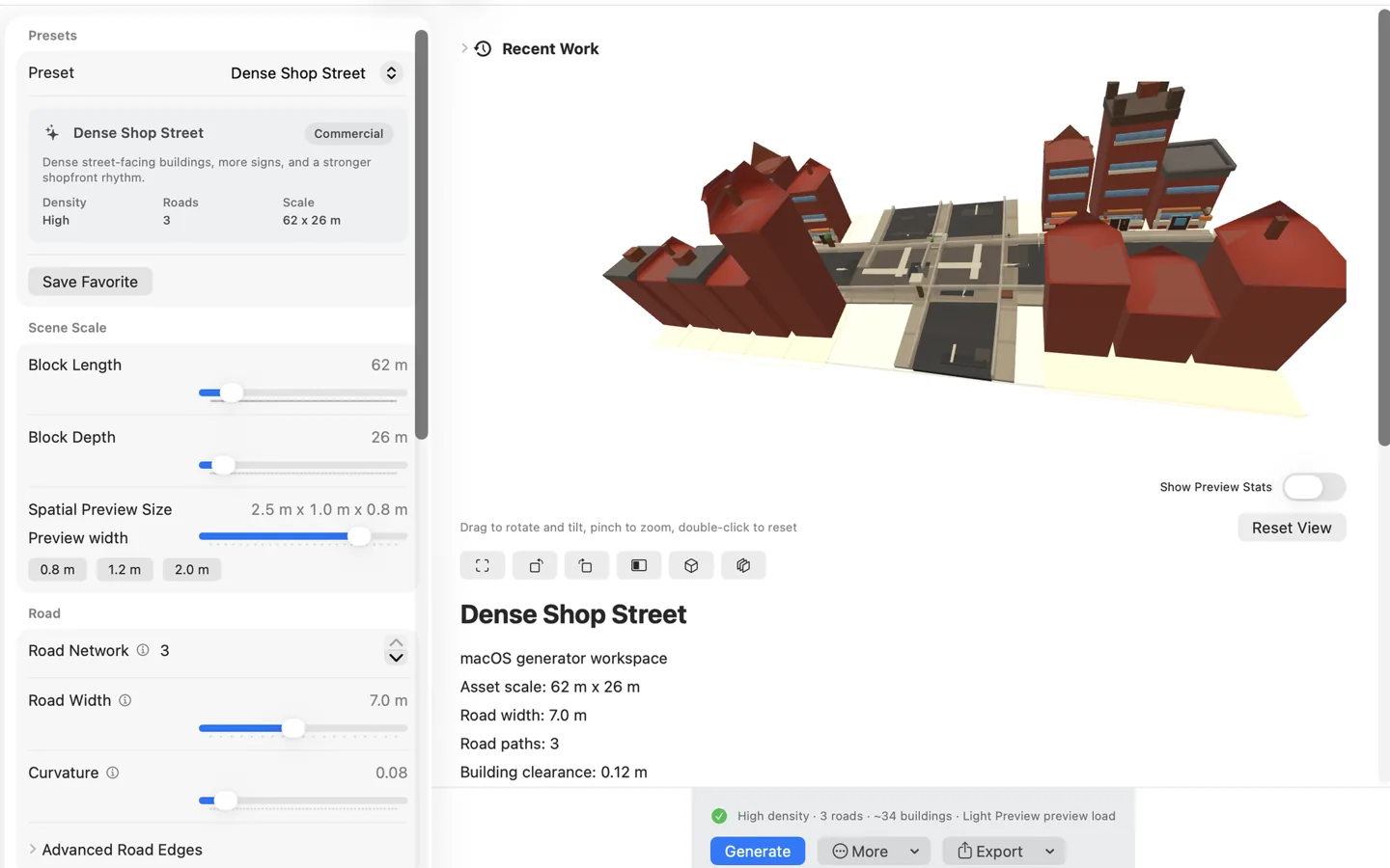 DioramaTownBuilder · App view
